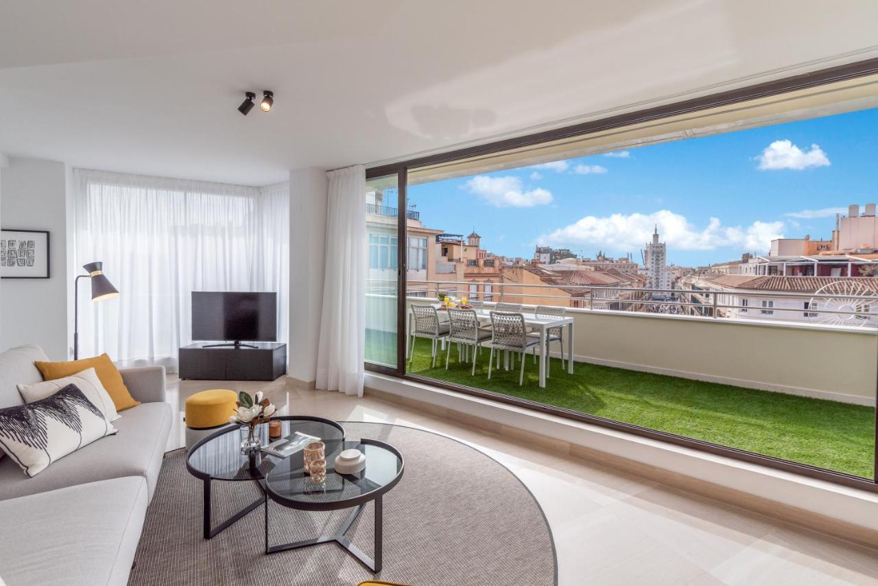 Exclusive Penthouse & Terrace By Ele Apartments Málaga Eksteriør billede