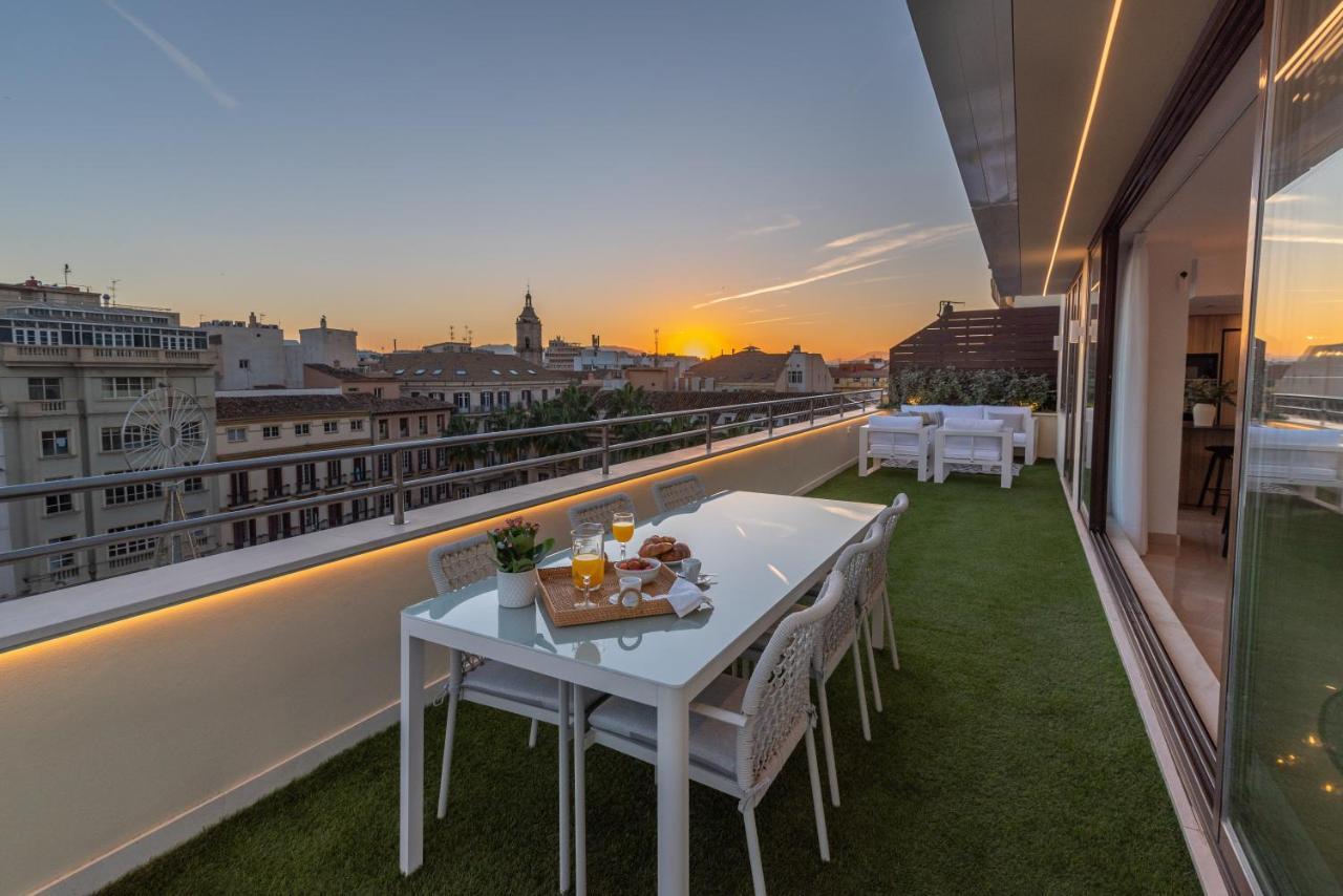 Exclusive Penthouse & Terrace By Ele Apartments Málaga Eksteriør billede