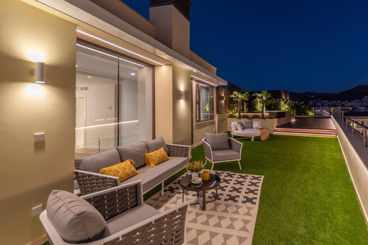 Exclusive Penthouse & Terrace By Ele Apartments Málaga Eksteriør billede