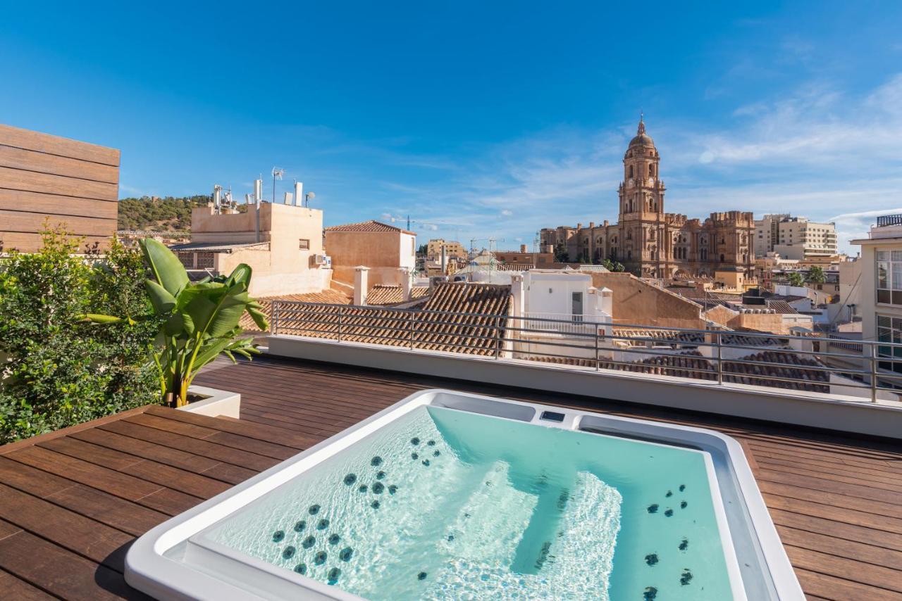 Exclusive Penthouse & Terrace By Ele Apartments Málaga Eksteriør billede